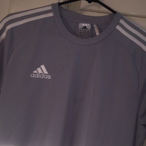 Climalite Light Blue Adidas Shirt